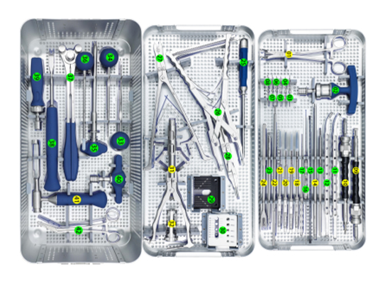 6.0mm spinal pedicle screw instrument set and implants used for scoliosis correction-czmeditech2 Conjunto de instrumentos e implantes para tornillos pediculares espinales de 6,0 mm utilizados para la corrección de la escoliosis-czmeditech2
