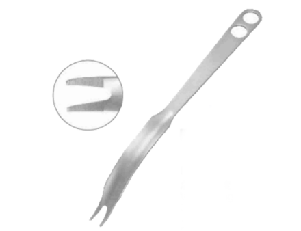 Separador acetabular mínimamente invasivo