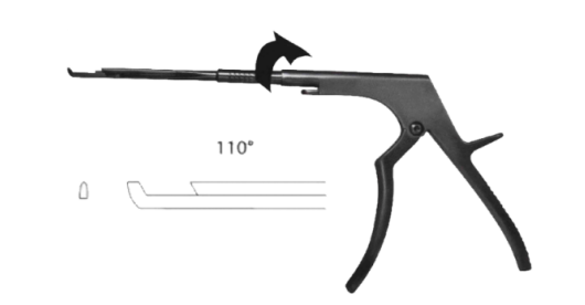 Kerrison Rongeur (rotación de 360°)