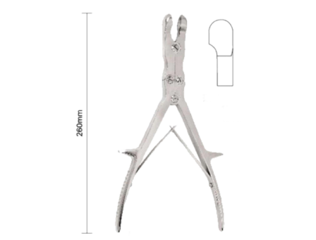 Rongeur de doble articulación (espinoso)