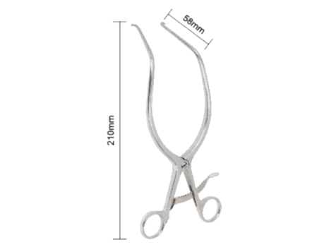 Retractor poscraneal de un solo gancho