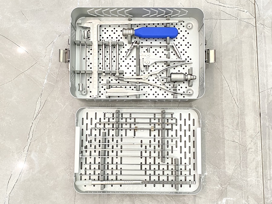 juego de instrumentos para placa de bloqueo para osteotomía