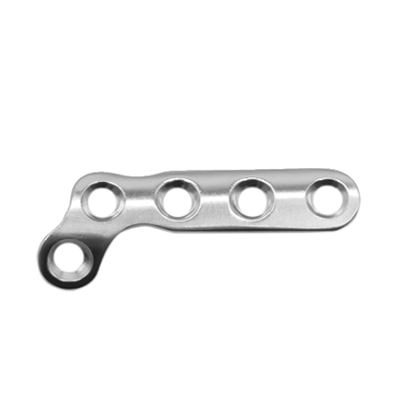 Placa de trauma en forma de L curva T4100-80