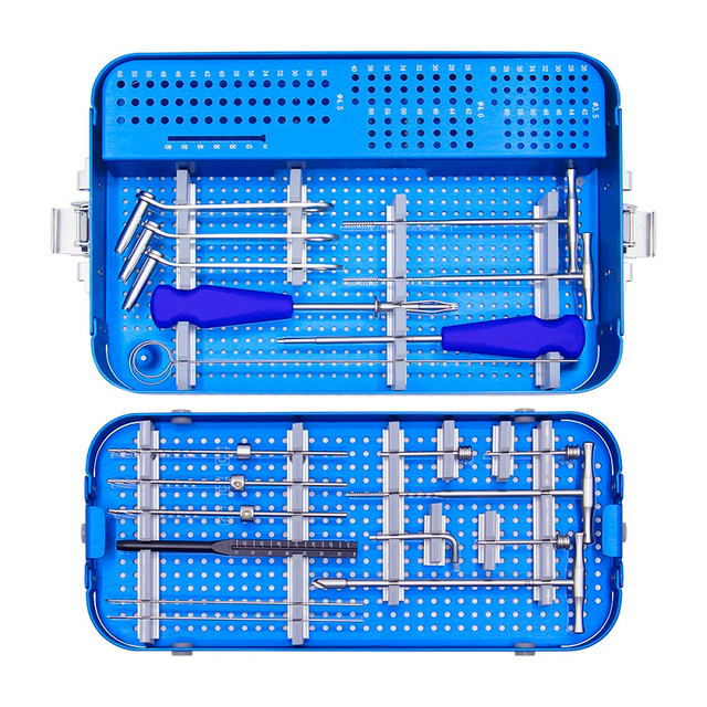 Juego de instrumentos de tornillo canulado de 3.5/4.0/4.5 mm
