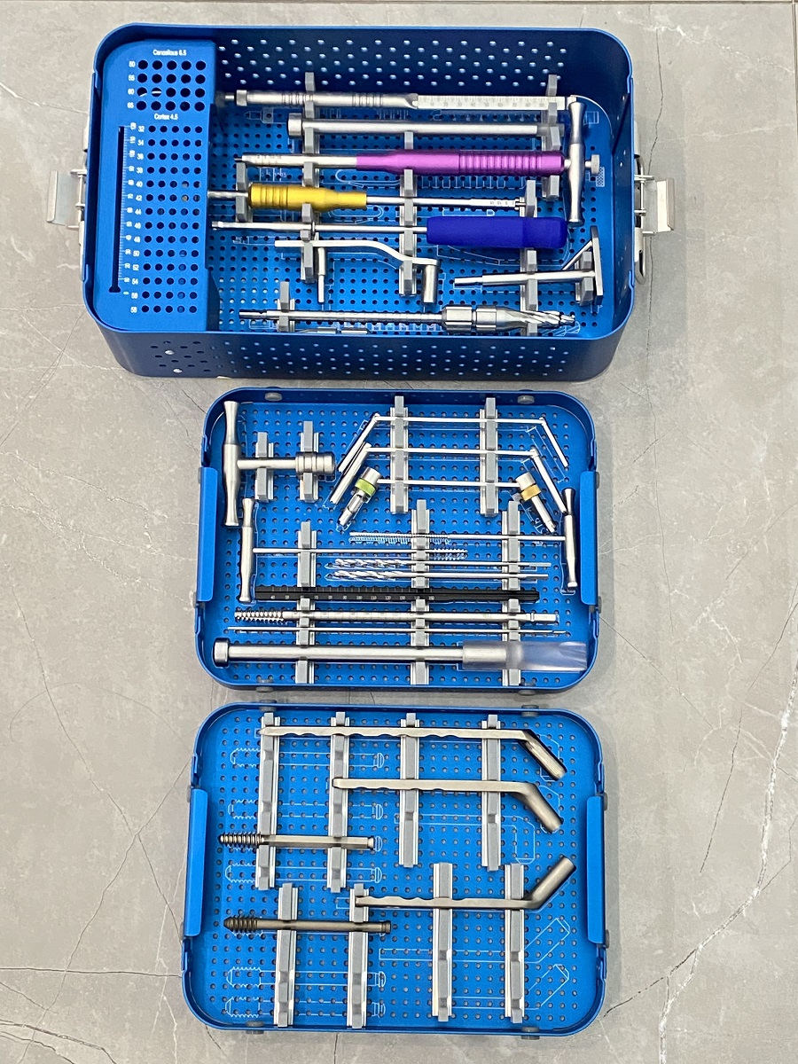 Juego de instrumentos de placa DHS y DCS