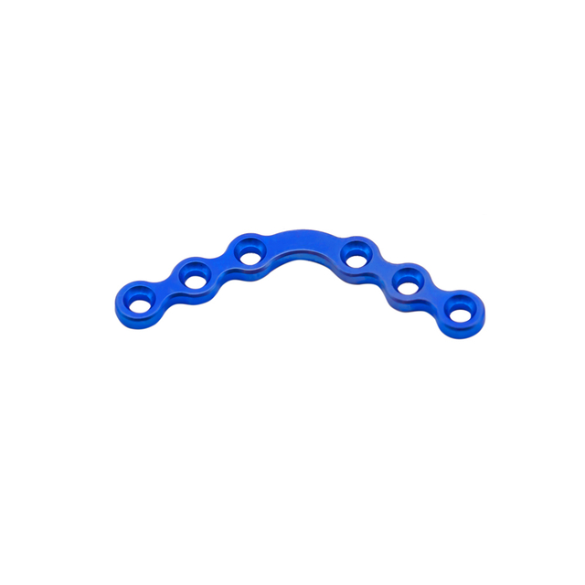 Placa de arco de 120° de 2,0 mm Placa maxilofacial