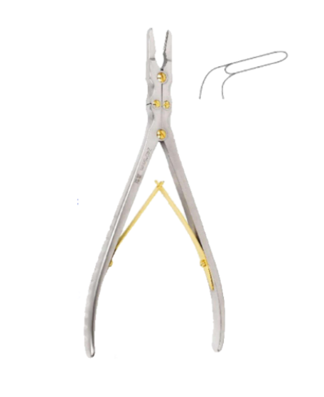 Rongeur de doble articulación