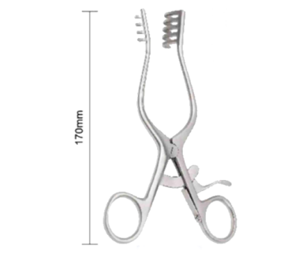 Retractor Multigancho 170mm