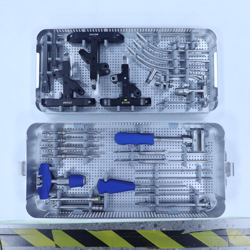 Conjunto de instrumentos de uñas intramedulares tibiales (DTN) distales
