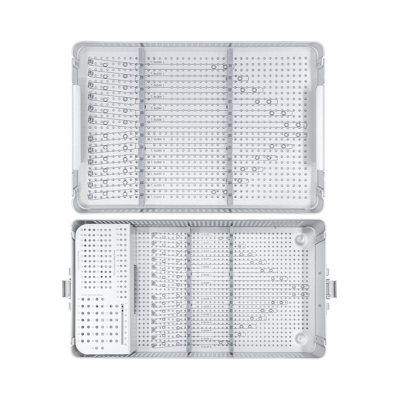 Caja de uñas intramedular humeral de múltiples locos