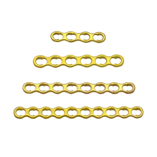 PLACA DE BLOQUEO MINI T 2.7 MM (CABEZA 2 AGUJEROS) 
