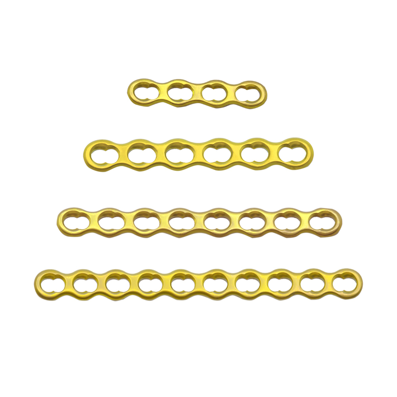 PLACA DE BLOQUEO MINI T 2.7 MM (CABEZA 2 AGUJEROS) 