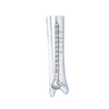 Placa de bloqueo tibial proximal medial
