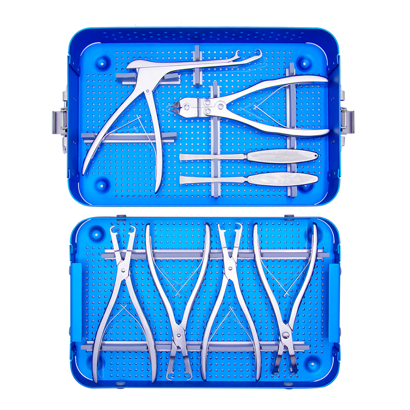 Juego de instrumentos de placa costal