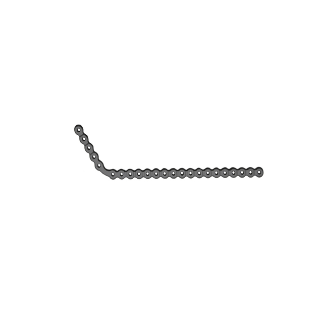 Placa de bloqueo para reconstrucción L de 2,4 mm Placa maxilofacial