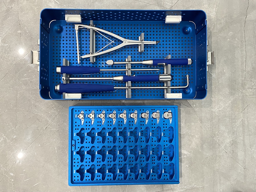 Juego de instrumentos de distractor cervical