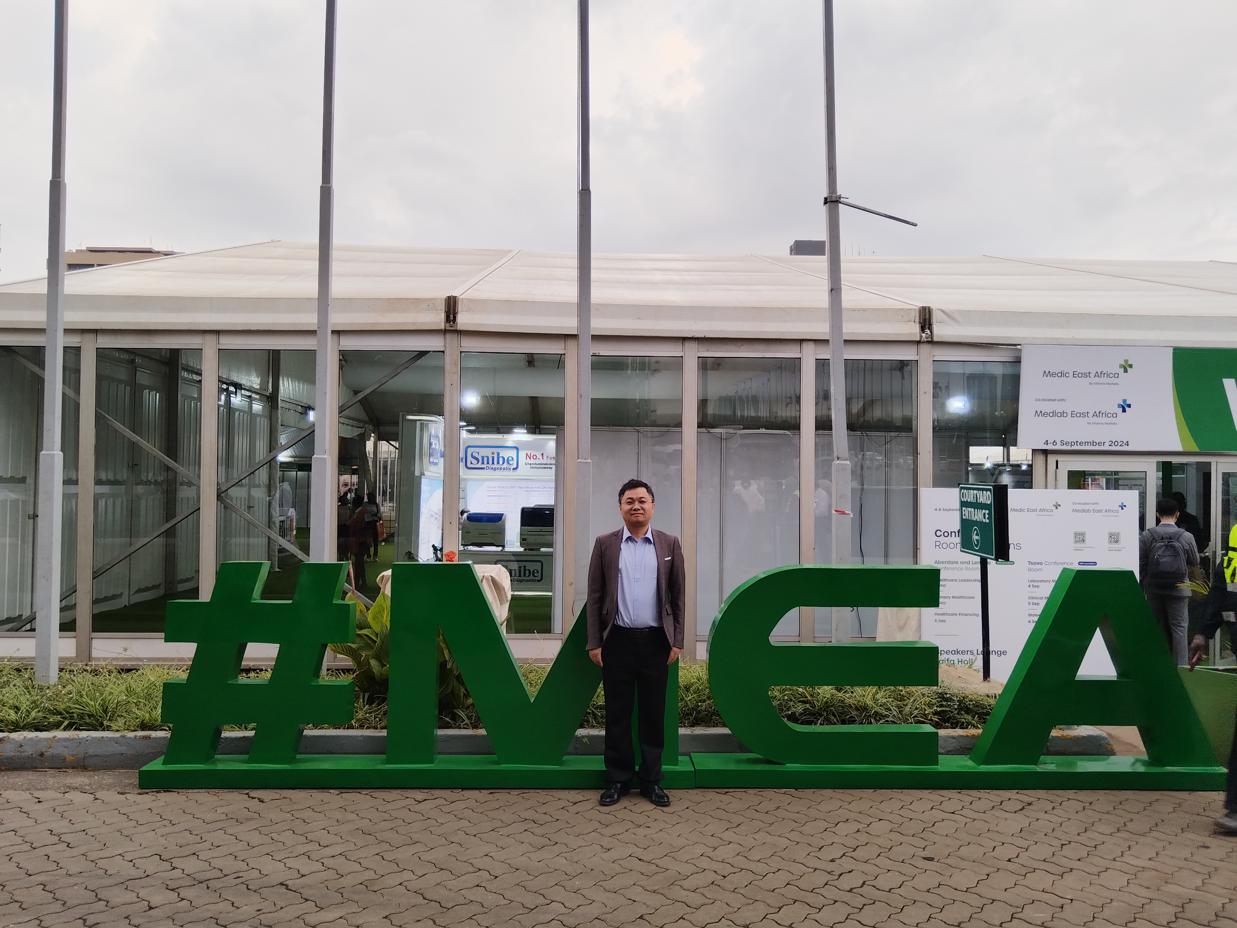 CZMEDITECH en la exposición Medic East Africa 2024