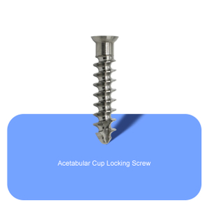 Tornillo de bloqueo de copa acetabular
