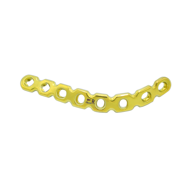 Placa acetabular anatómica