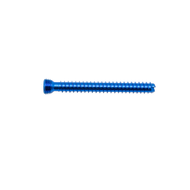 Tornillo de bloqueo de rosca completa canulado de 6,5 mm