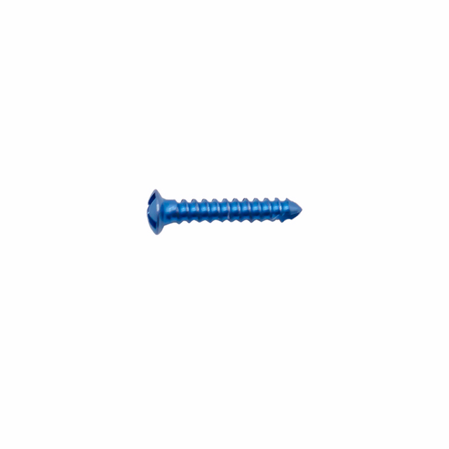 Placa maxilofacial con tornillo autorroscante de 1,5 mm