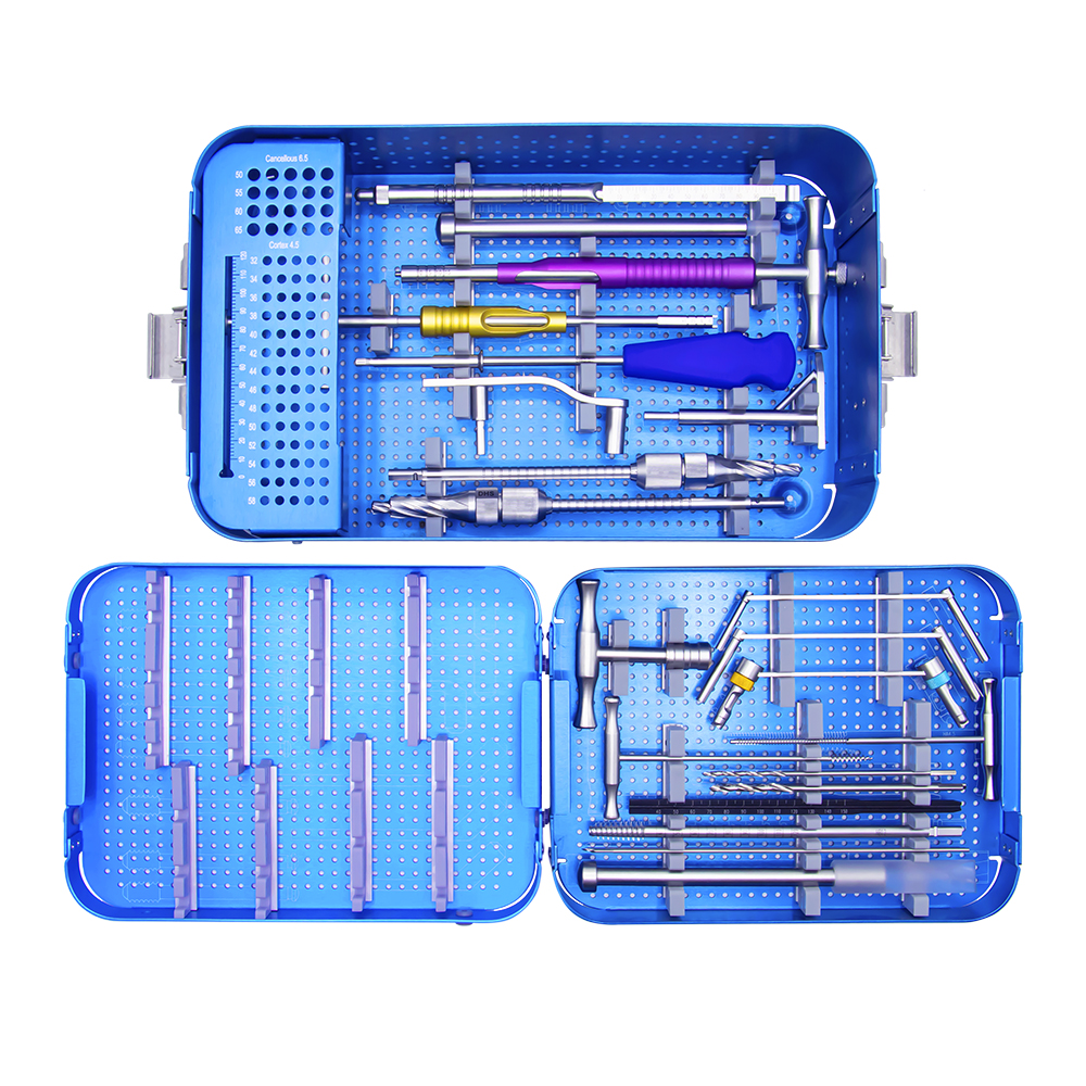 Juego de instrumentos de placa DHS y DCS