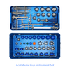 Juego de instrumentos de copa acetabular