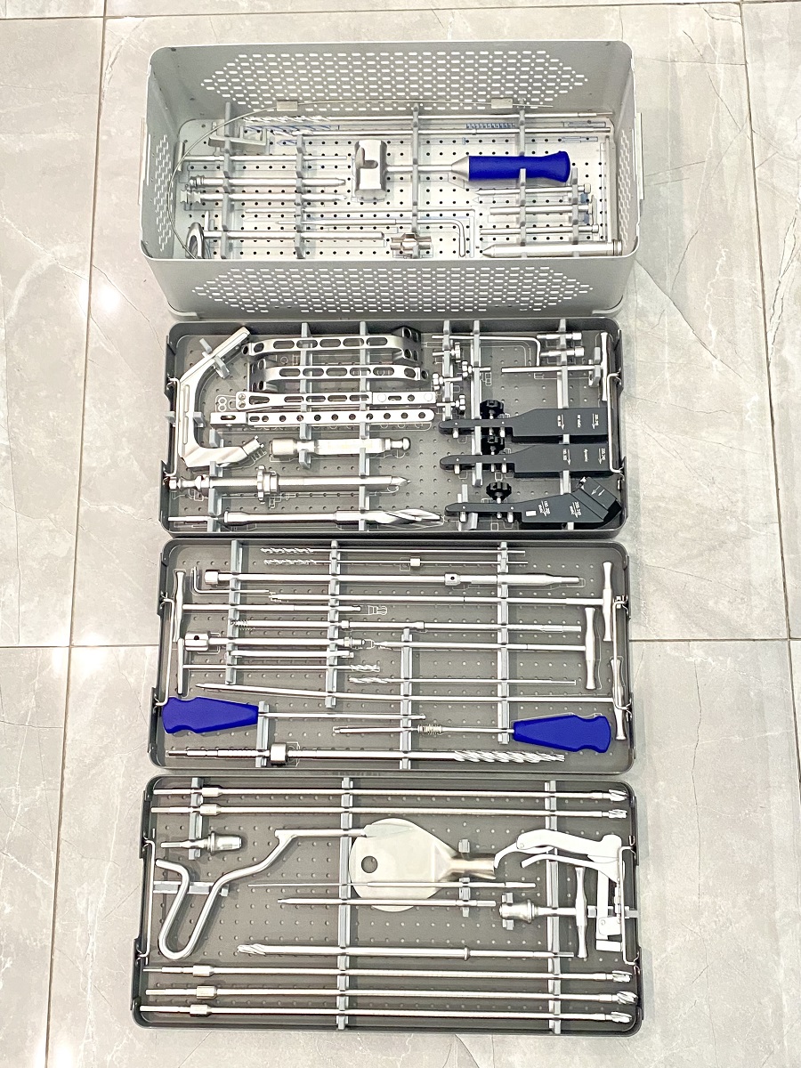 Juego de instrumentos para clavos intramedulares Intertan