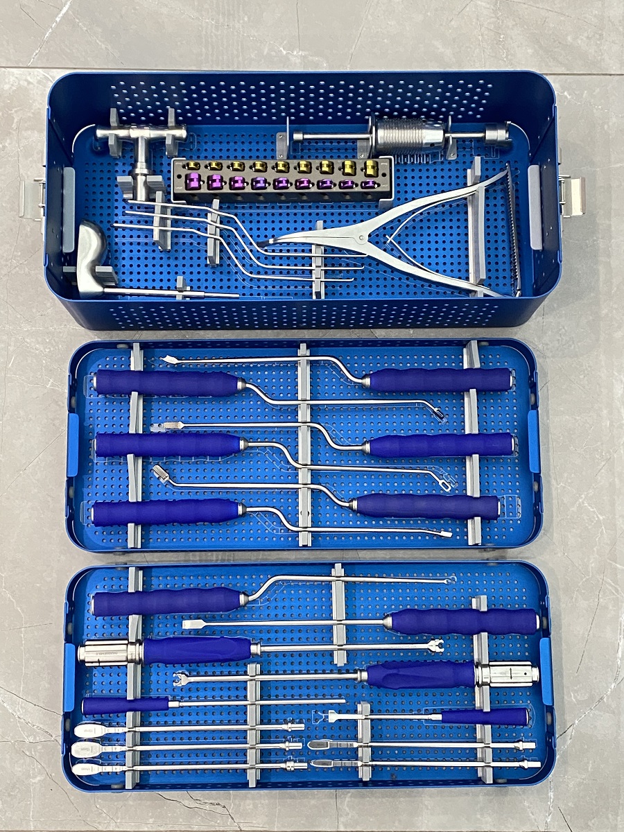 Juego de instrumentos de jaula TLIF PEEK