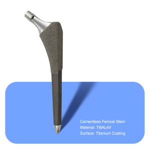 Cementless Femoal STEM （recubrimiento de titanio）