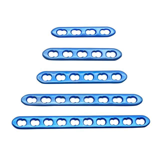 Miniplaca de bloqueo de 2,4 mm
