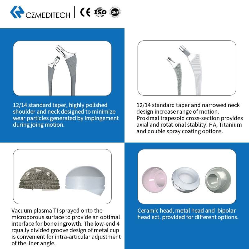 Prótesis de cadera y rodilla
