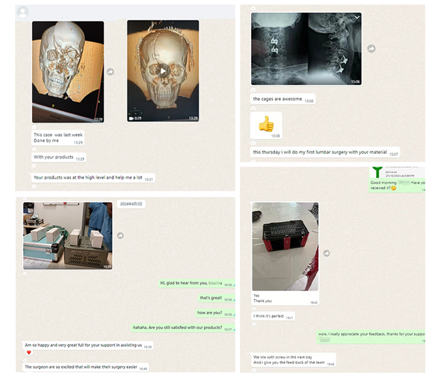 set de instrumentos para placas maxilofaciales