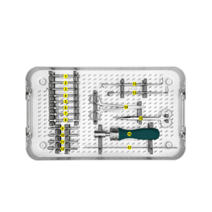 Juego de instrumentos de tornillo subtalar