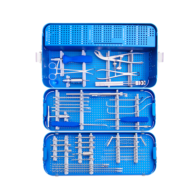 Conjunto de instrumentos de placa de bloqueo para fragmentos pequeños (AO)