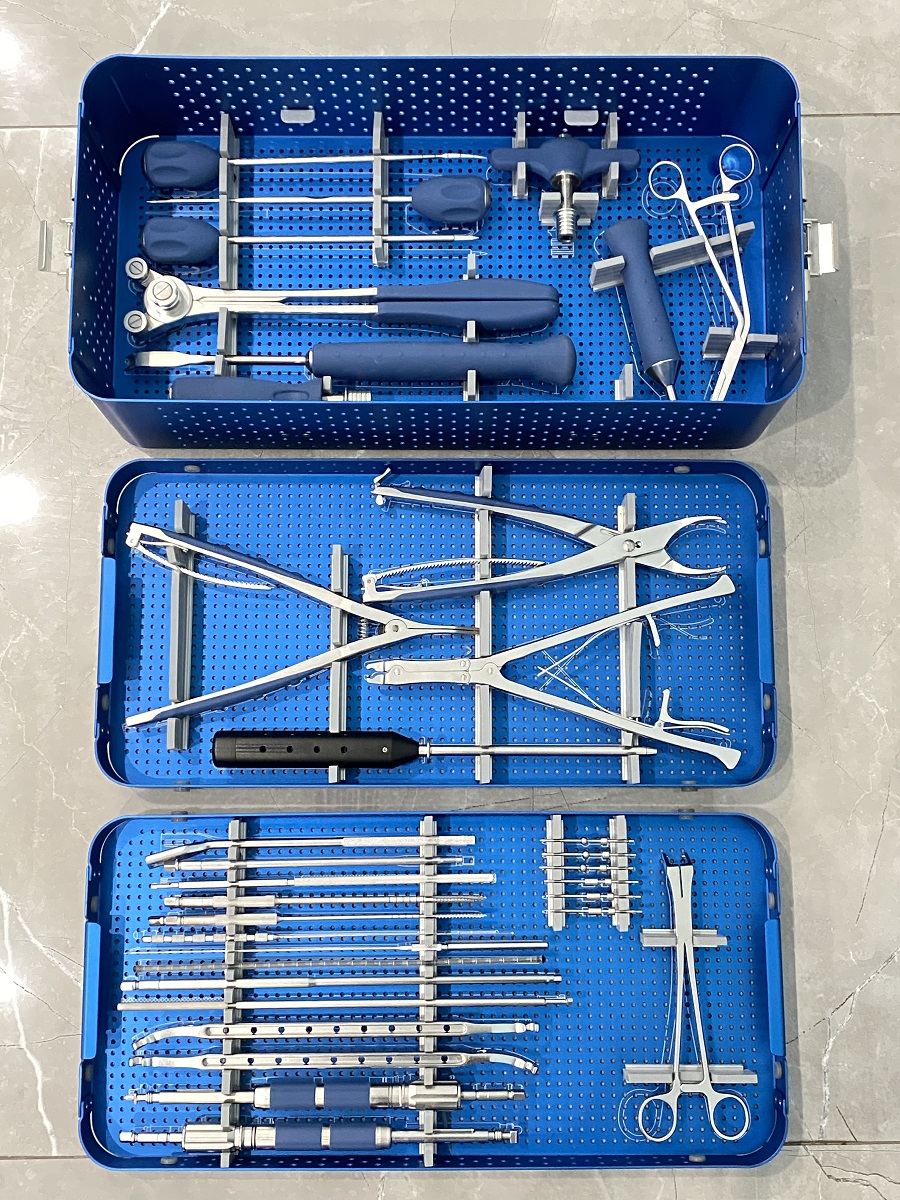 6.0 conjunto de instrumentos espinales