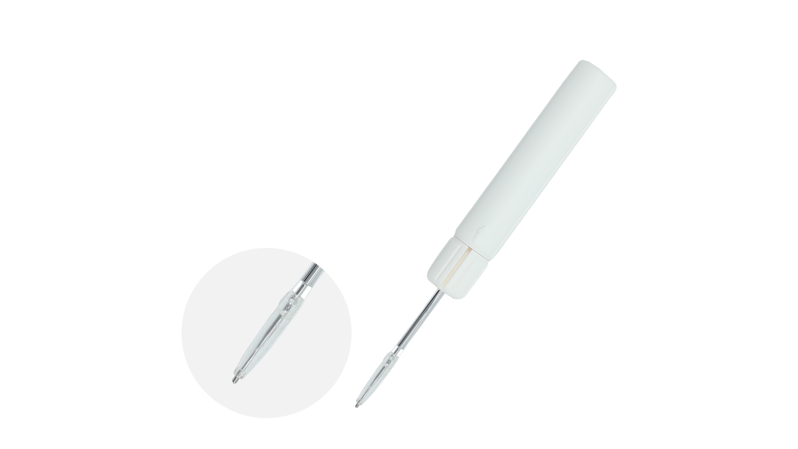 Anclaje de sutura metálico con aletas — S68.001 — 1.3*3.6,1/ 3-0#x920mm W (1/2 círculo:Ø0.8*14mm Aguja) 1.3 Broca con tope