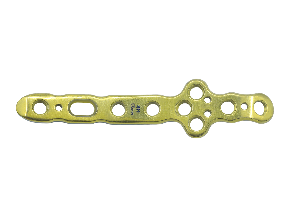 Distal Tibial Medial Placa de bloqueo - Diseño I CZMEDITECH