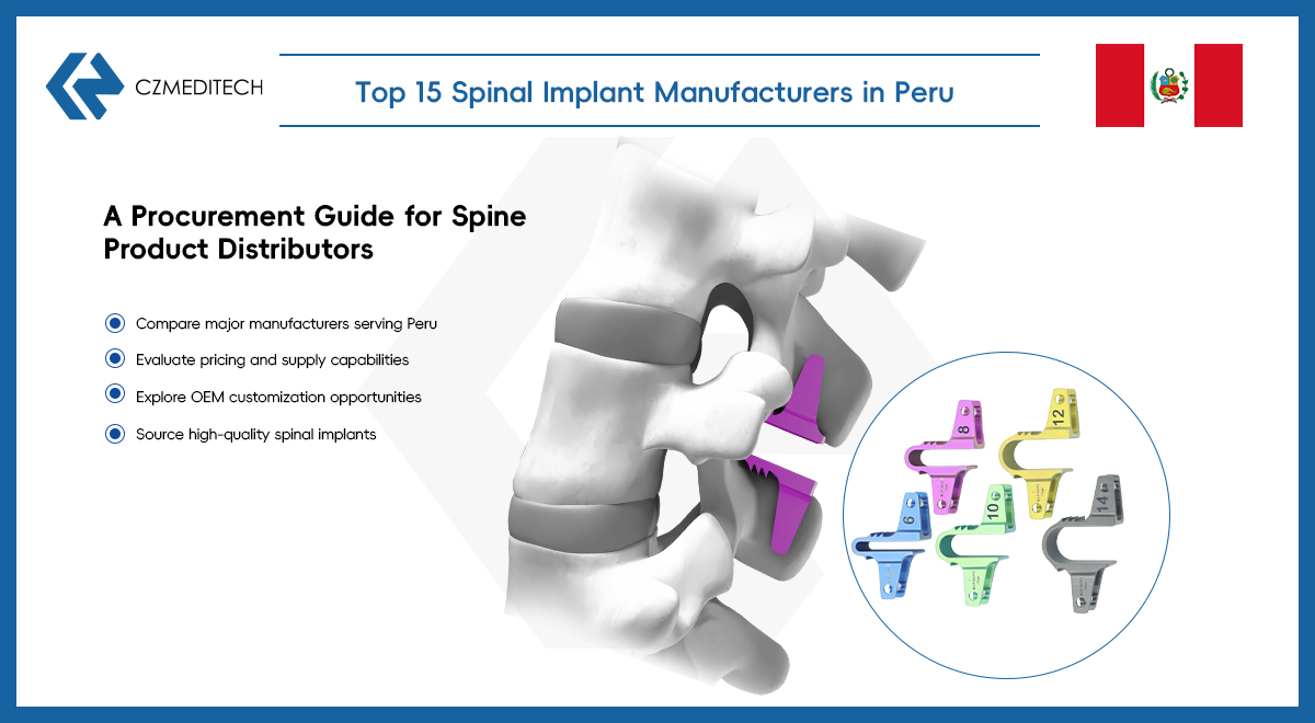 Los mejores proveedores de implantes de columna en Perú: las 15 principales empresas que debe conocer en 2026