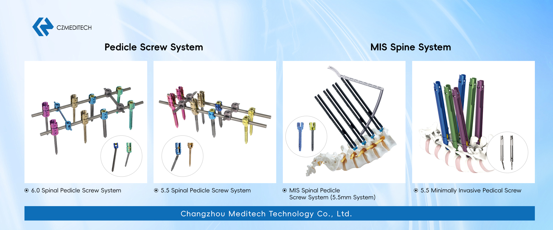 Sistema de tornillos pediculares-MIS Spine System-CZMEDITECH.jpg