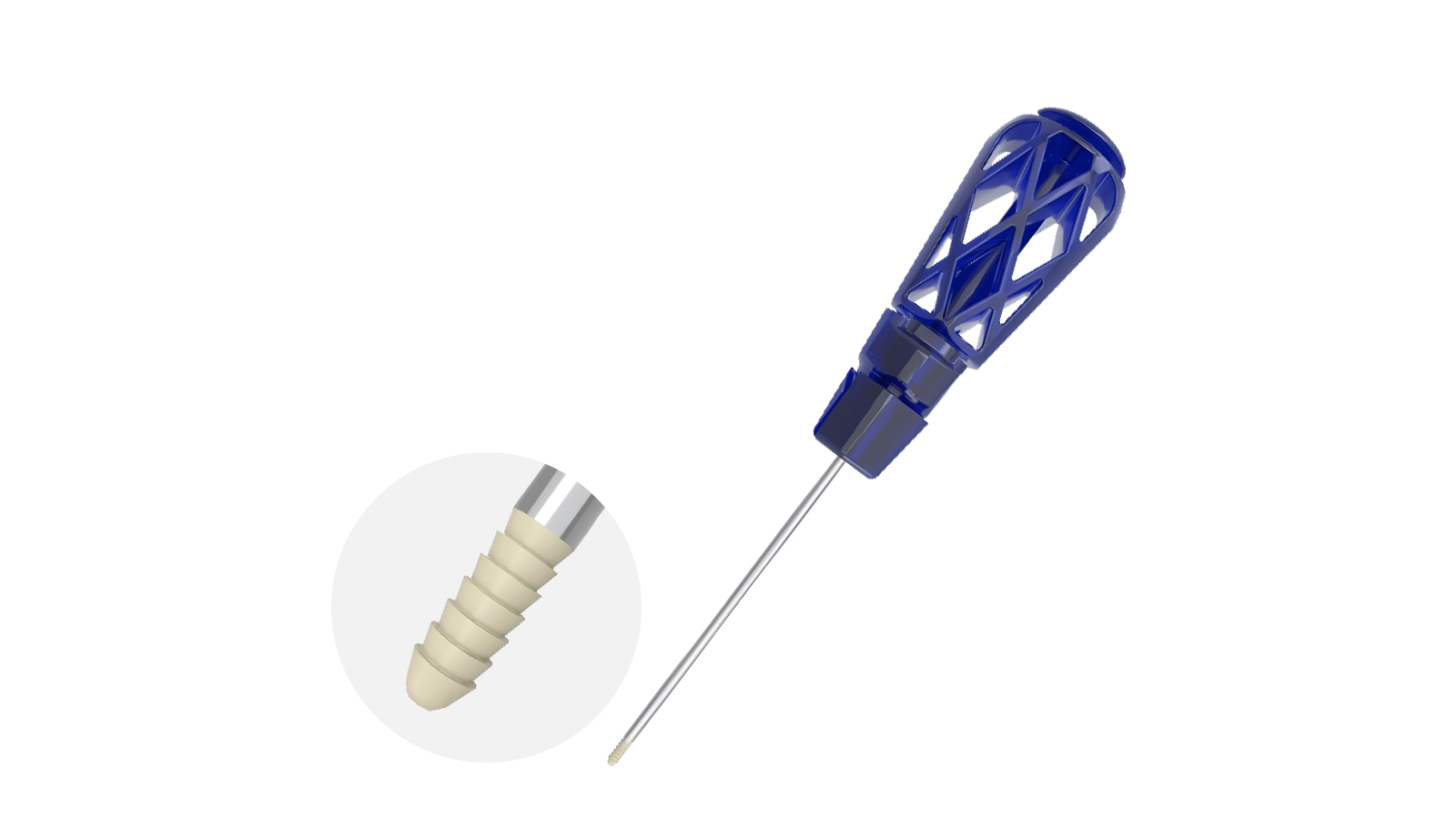 Anclaje de PEEK TowerFix — 152620240S — 2.4×9mm,1/2#×750mm