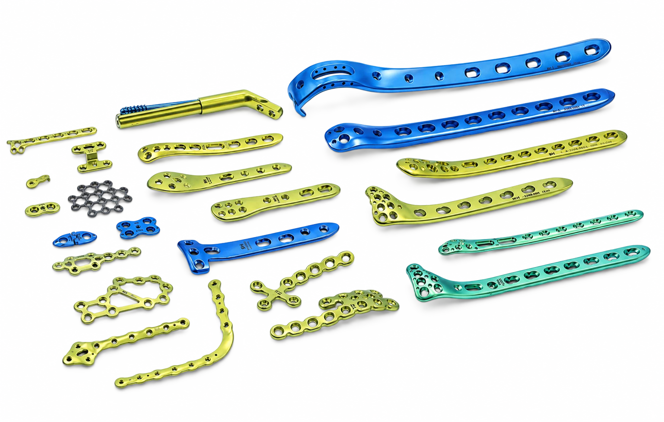 CZMEDITECH locking plate portfolio for foot and ankle fixation