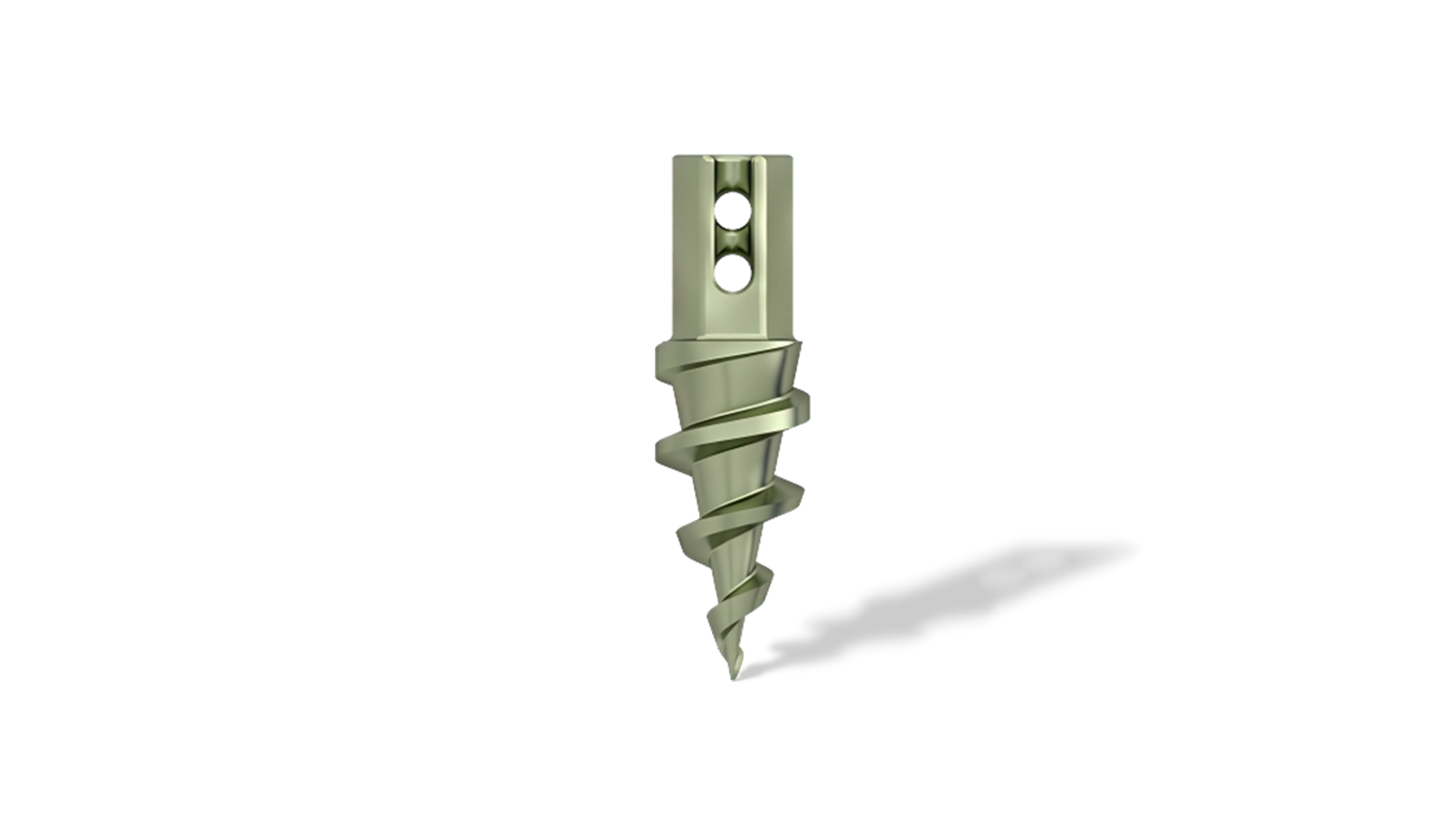 Anclaje de sutura metálico de doble rosca alta y baja — 157010009S — 2.0×7mm,2/2-0#×750mm