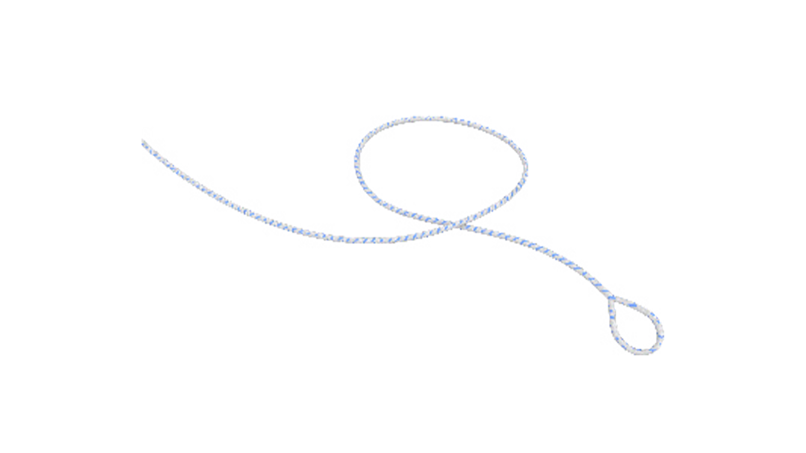 Sutura en lazo — Q273.0002 — 2#×950mm, B/W